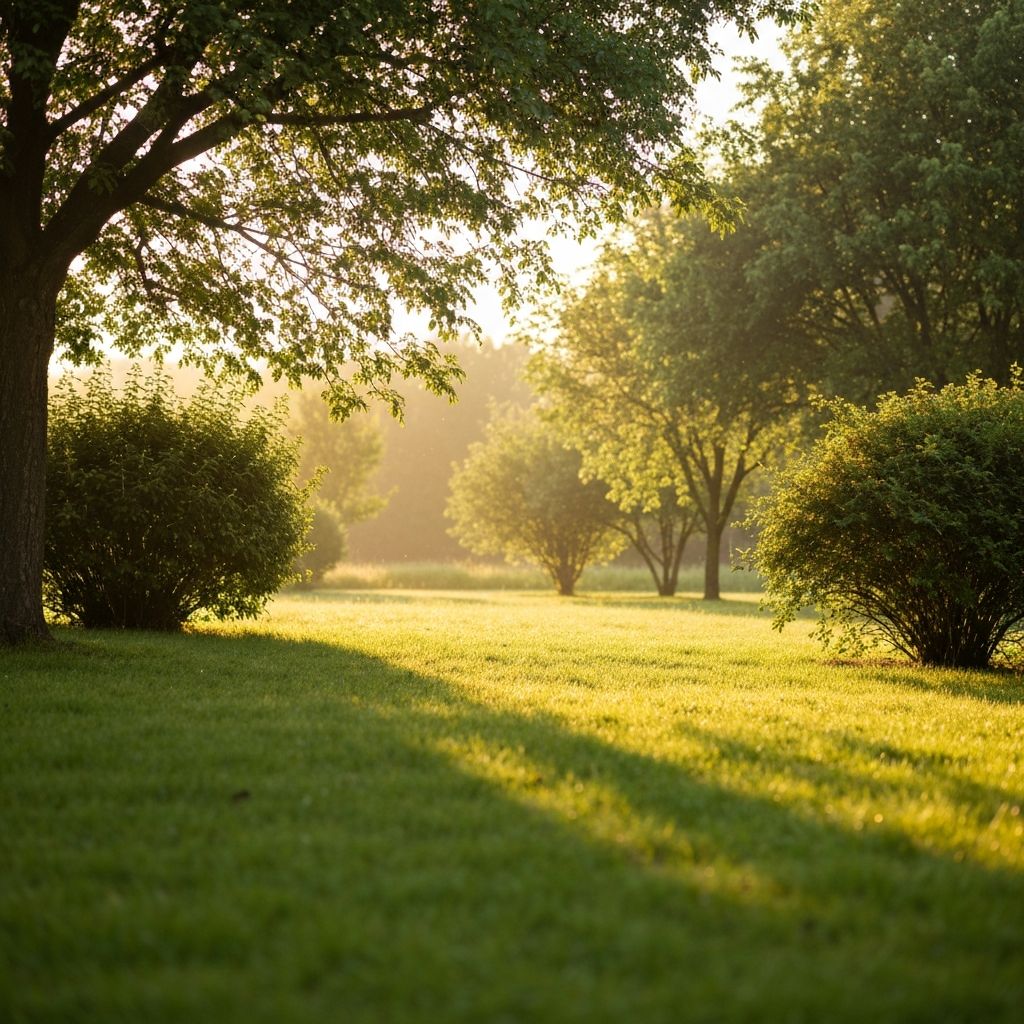 Escena exterior con luz natural